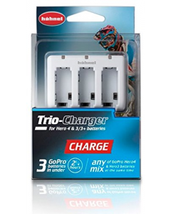 Hahnel Trio-Charger for Three GoPro Hero 3/Hero 4 Batteries