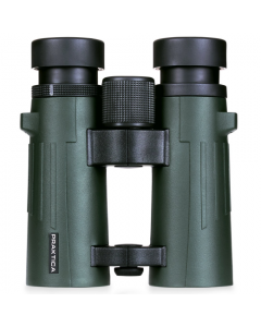 Praktica Pioneer 8x42 FMC Roof Prism Waterproof Binoculars: Green