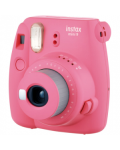 Fujifilm Instax Mini 9 Compact Instant Film Camera: Flamingo Pink