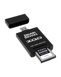 Delkin Devices Premium XQD Adapter Reader For XQD Memory Cards