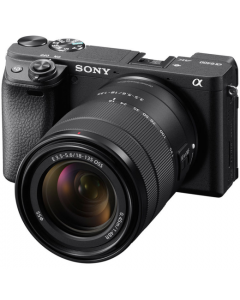 Sony Alpha A6400 Digital Camera with 18-135mm Lens - Black