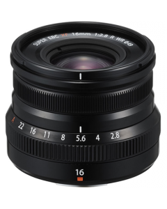 Fujifilm XF 16mm f2.8 R WR Lens - Black