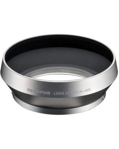 Olympus LH-48B Metal Lens Hood For M.Zuiko 17mm F1.8 - Silver