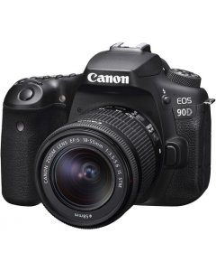 Canon EOS 90D Digital SLR Camera + 18-55mm IS STM Lens Kit