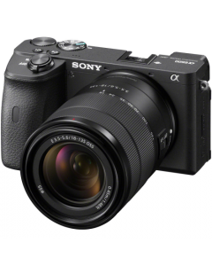 Sony Alpha A6600 Digital Camera with 18-135mm Lens - Black