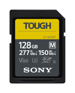 Sony 128GB Tough SDXC UHS-II SD Memory Card Up To 277MB/s