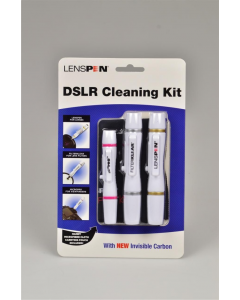 Lenspen DSLR Pro Elite NDSLRK-1 Camera Lens Cleaning Kit Invisble Carbon White