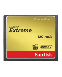 SanDisk CompactFlash CF Extreme 120 MB/s 800x Memory Card: 128GB