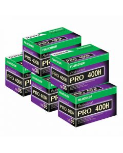 Fujifilm Fujicolor Pro 400H Colour 36 Exposure 35mm Film - 5 Pack