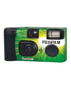 Fujifilm QuickSnap Colour Single Use Disposable 27 Exposure 35mm Film Camera with Flash