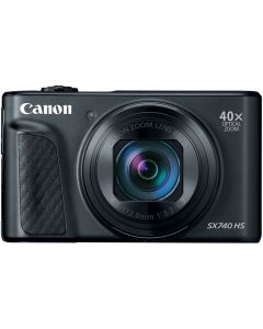 Canon PowerShot SX740 HS Digital Compact Camera - Black