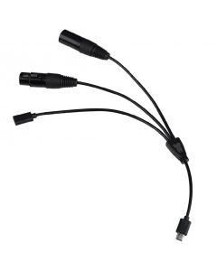 Nanlite USB Type-C to DMX Cable Spliter for PavoBulb and PixelTube