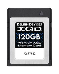 Delkin Devices 120GB Up To 440MB/s Read & 400MB/s Write XQD Memory Card