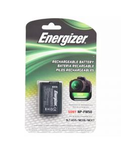 Energizer Sony NP-FW50 Replacement Li-Ion Recheargeable Camera Battery 