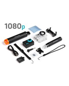 Kitvision Adventure Pack with Action Camera & Accessories 