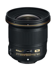 Nikon 20mm F1.8 G AF-S ED Nikkor Nano Crystal Coat Prime Lens