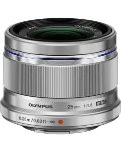 Olympus 25mm f1.8 M.Zuiko Digital Lens - Silver