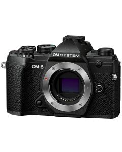OM SYSTEM OM-5 Mirrorless Digital Camera Body - Black
