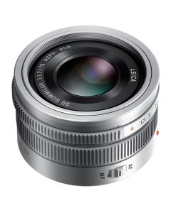 Panasonic 15mm f1.7 Leica DG Summilux ASPH Micro Four Thirds Lens - Silver