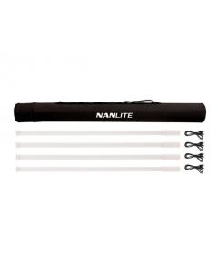 Nanlite PavoTube T8-7X RGBWW LED Pixel Tube - 4 Light Kit