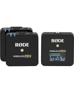 Rode Wireless GO II Ultra Compact Digital Wireless Microphone - Dual Transmitter Set