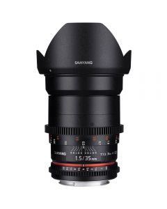 Samyang 35mm T1.5 VDSLR AS UMC II Cine Lens - Canon EF Mount