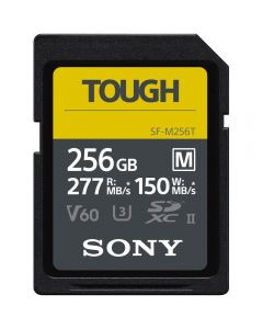 Sony 256GB Tough SDXC UHS-II SD Memory Card Up To 277MB/s