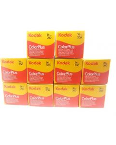 Kodak ColorPlus ISO 200 Colour 36 Exposure 35mm Film - 10 Pack