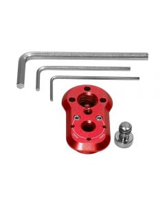 Kondor Blue Mini Lock Quick Release (Male Plate Only) -  Red
