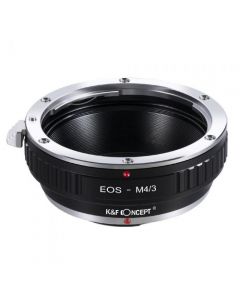 K&F Concept Lens Mount Adapter for Canon EOS EF Mount Lens to M4/3 MFT Olympus Pen and Panasonic Lumix Cameras - KF06.090