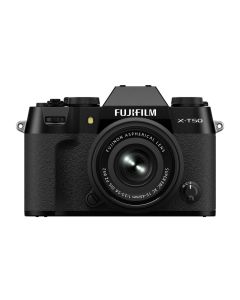 Fujifilm X-T50 Digital Mirrorless Camera with XC 15-45mm Lens - Black