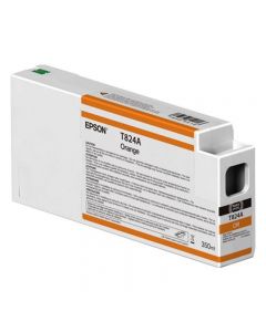 Epson T824A 350ml Printer Ink Cartridge for P7000/9000 - Orange