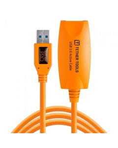 Tether Tools TetherPro 5m USB 3.0 to USB Female Active Extension Cable - Orange