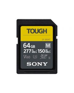 Sony 64GB Tough SDXC UHS-II SD Memory Card Up To 277MB/s