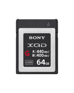 Sony 64GB G Series Up To 440MB/s Read & 400MB/s Write XQD Memory Card