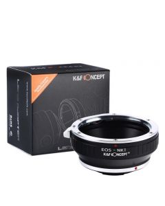 K&F Concept Canon EOS EF to Nikon 1 Lens Mount Adapter - KF06.080