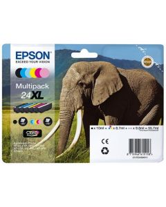 Epson 24XL Photo Printer High Capacity Inkjet Cartridge Multipack (6 Pack)