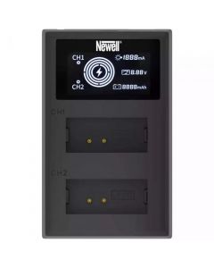 Newell Dual Channel Battery Charger For Canon LP-E12 Batteries