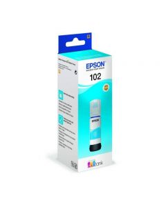 Epson 102 EcoTank Printer Ink Bottle - Cyan