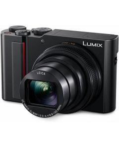 Panasonic Lumix TZ200 Digital Compact Camera - Black