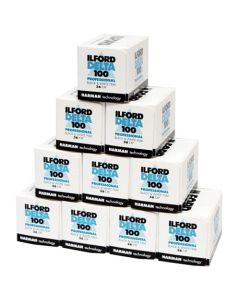 Ilford Delta 100 Professional Black & White 36 Exposure 35mm Film - 10 Pack