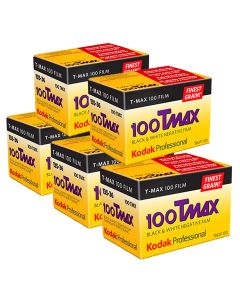 Kodak T-Max 100 Black & White 36exp 35mm Film 5 pack
