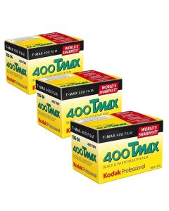 Kodak T-Max 400 Black & White 36exp 35mm Film 3 pack