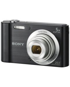 Sony Cyber-shot W800 Digital Camera: Black - Refurbished