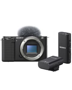 Sony Alpha ZV-E10 Digital Camera with Wireless Microphone