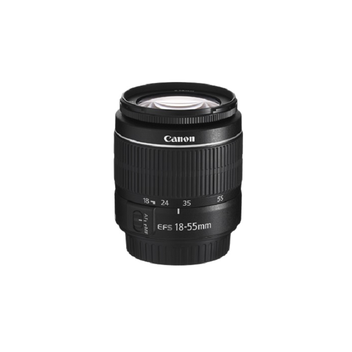 New in White Box Canon EF-S 18-55mm f/3.5-5.6 III DSLR Camera Zoom Lens 