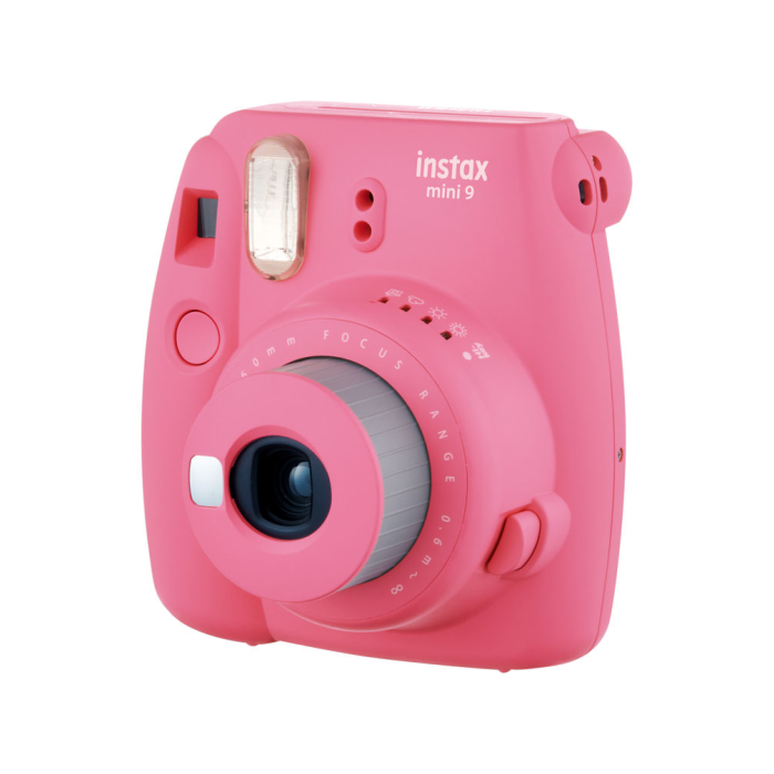 Fujifilm Instax Mini 9 Compact Instant Camera: Flamingo Pink | Camera Centre UK