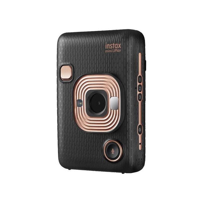 FUJIFILM INSTAX Mini LiPlay Hybrid Instant Camera - Elegant Black