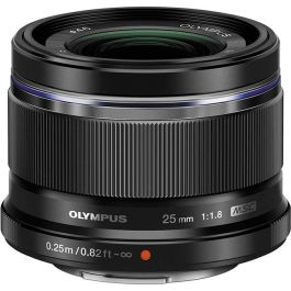 Olympus 25mm f1.8 M.Zuiko Digital Lens - Black | Camera Centre UK