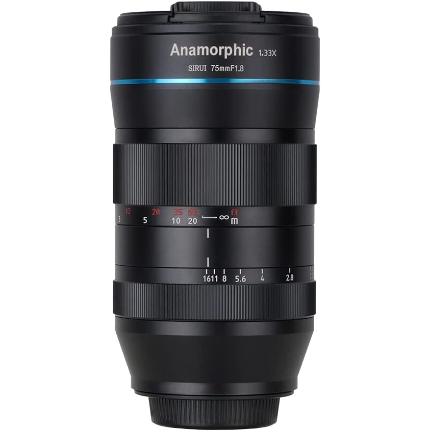 SIRUI Anamorphic1.33x 75mm F1.8 EF-Mマウント Sirui 75mm F1.8 Anamorphic 1.33x Lens - Canon EF-M Mount | Camera